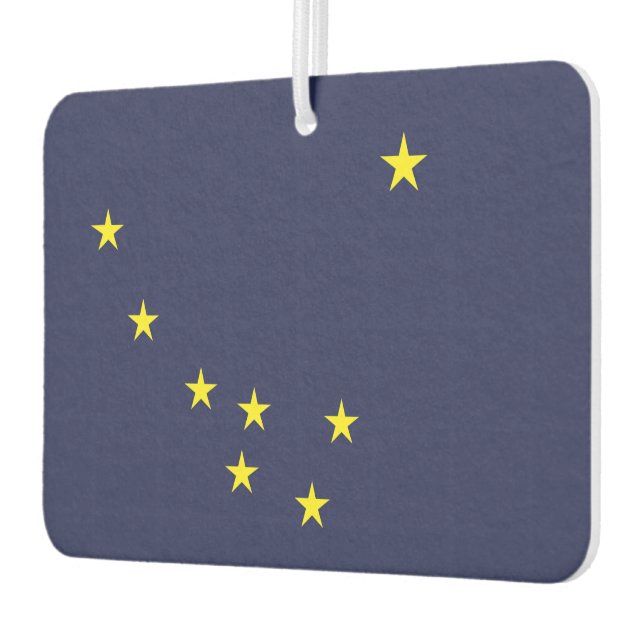 Désodorisant Pour Voiture Drapeau ALASKA - (Gauche)