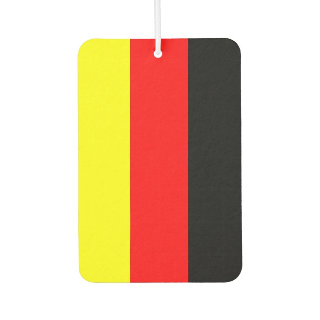 Désodorisant Pour Voiture Drapeau allemand (Devant)