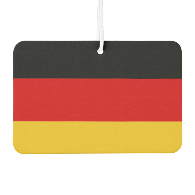 Désodorisant Pour Voiture Drapeau allemand (Devant)