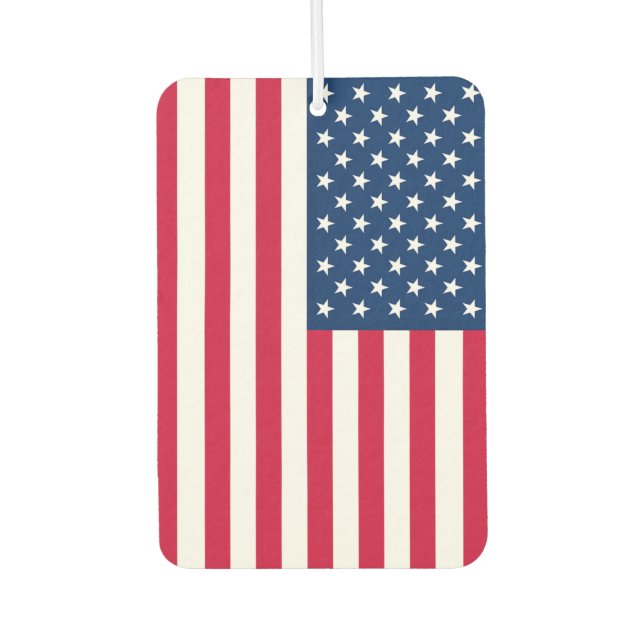Désodorisant Pour Voiture Drapeau américain Air Freshener Patriotic USA (Devant)