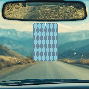 Désodorisant Pour Voiture Drapeau bleu Bavaria Rhombus Motif