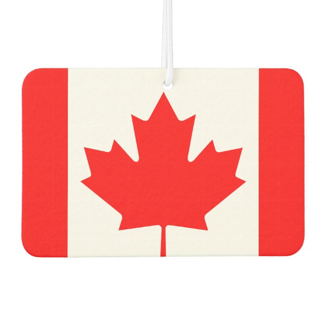 Désodorisant Pour Voiture Drapeau canadien (Devant)