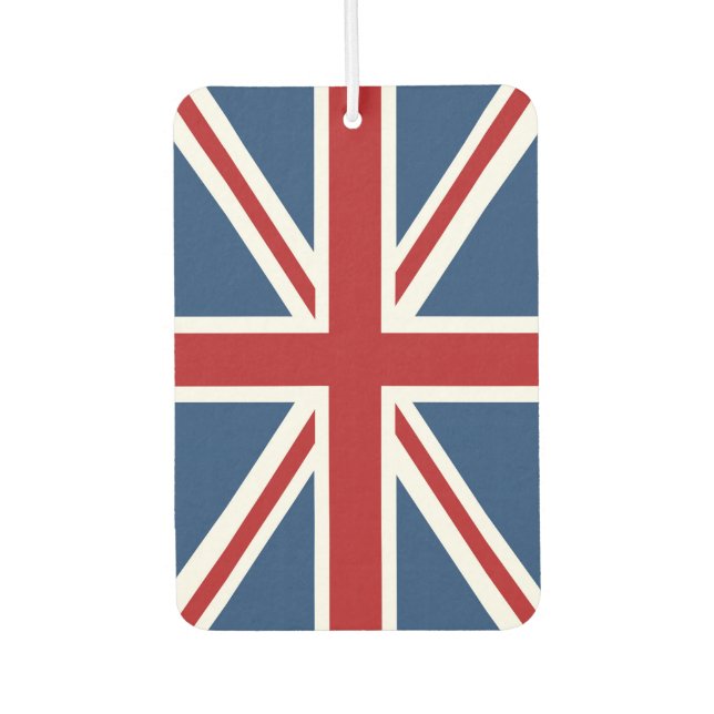 Désodorisant Pour Voiture Drapeau classique Union Jack UK (Devant)