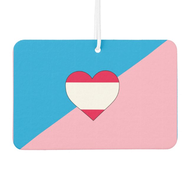 Désodorisant Pour Voiture Drapeau de Fierté Age Play (Devant)