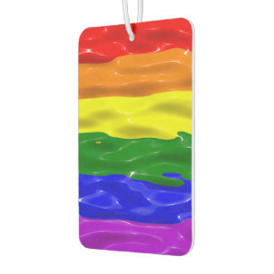 Désodorisant Pour Voiture Drapeau de fierté de SlipperyJoe's vernis liquide