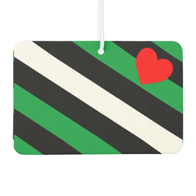 Désodorisant Pour Voiture Drapeau de fierté Leather Boi (Devant)