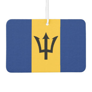 Désodorisant Pour Voiture Drapeau de la Barbade