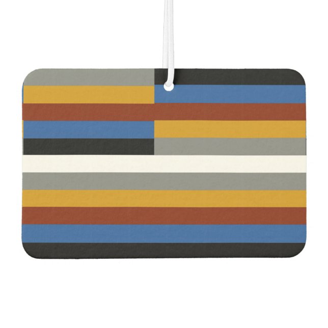 Désodorisant Pour Voiture Drapeau de la fierté freak (Devant)