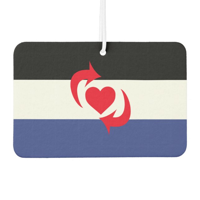 Désodorisant Pour Voiture Drapeau de la fierté Switch (Devant)
