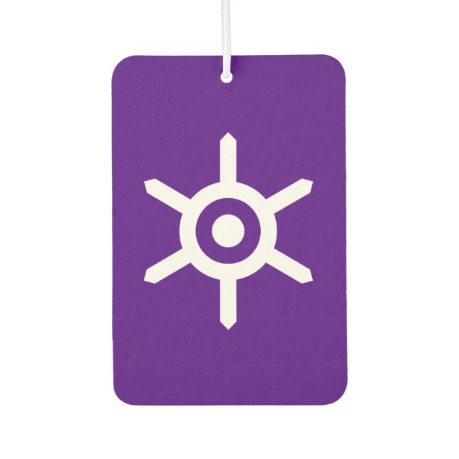 Désodorisant Pour Voiture Drapeau de la préfecture de Tokyo, Linge de bébé d (Devant)