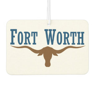 Désodorisant Pour Voiture Drapeau de la ville de Fort Worth
