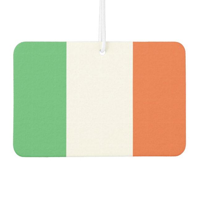 Désodorisant Pour Voiture Drapeau De L'Irlande (Devant)