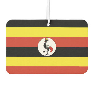 Désodorisant Pour Voiture Drapeau de l'Ouganda