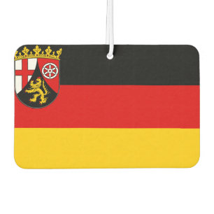 Désodorisant Pour Voiture Drapeau de Rhénanie-Palatinat