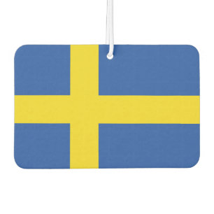 Désodorisant Pour Voiture Drapeau de Suède