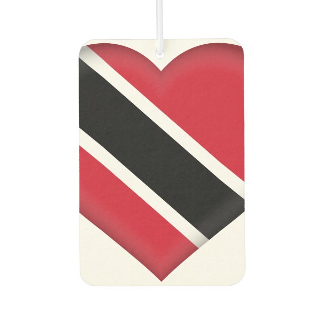 Désodorisant Pour Voiture Drapeau de Trinité-et-Tobago (Devant)