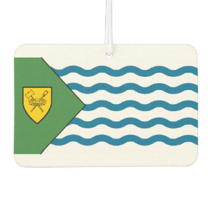 Désodorisant Pour Voiture Drapeau de Vancouver (Colombie-Britannique) Bouton
