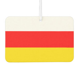 Désodorisant Pour Voiture Drapeau d'Ossétie du Sud