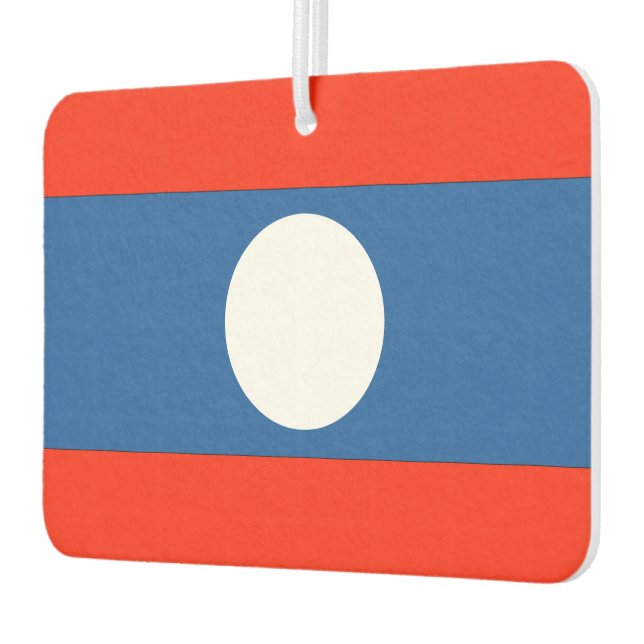 Désodorisant Pour Voiture Drapeau du Laos (Gauche)