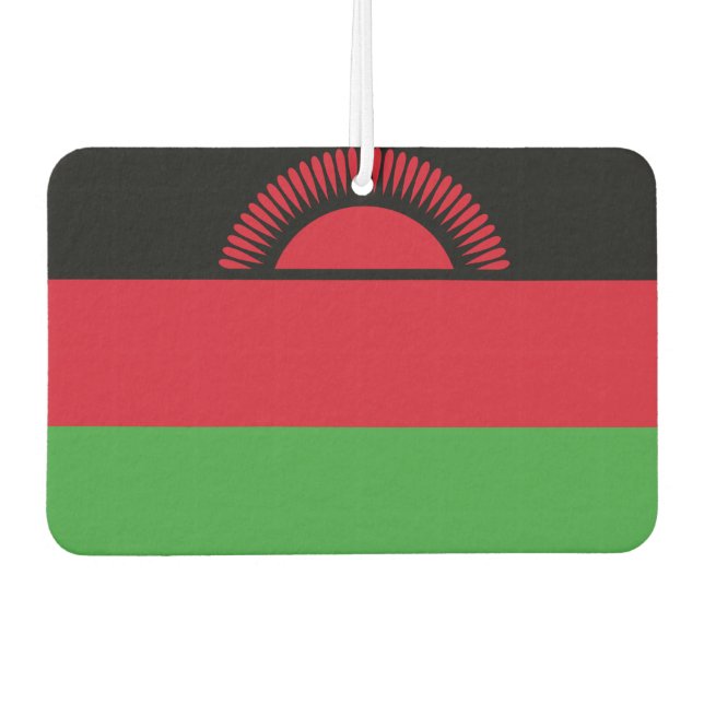 Désodorisant Pour Voiture Drapeau du Malawi (Devant)