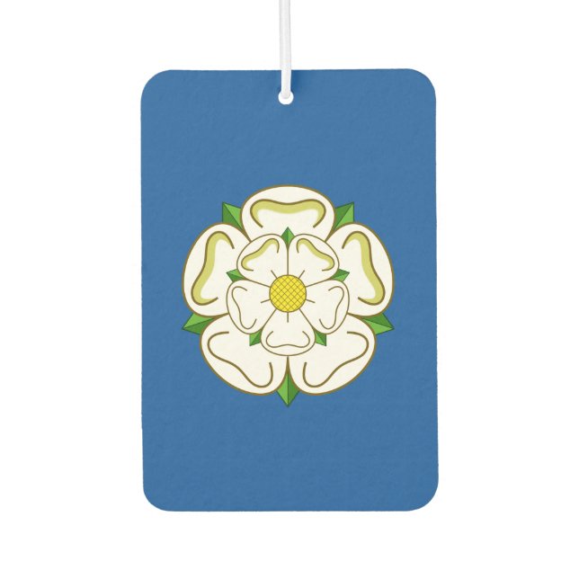 Désodorisant Pour Voiture Drapeau du Yorkshire (Devant)