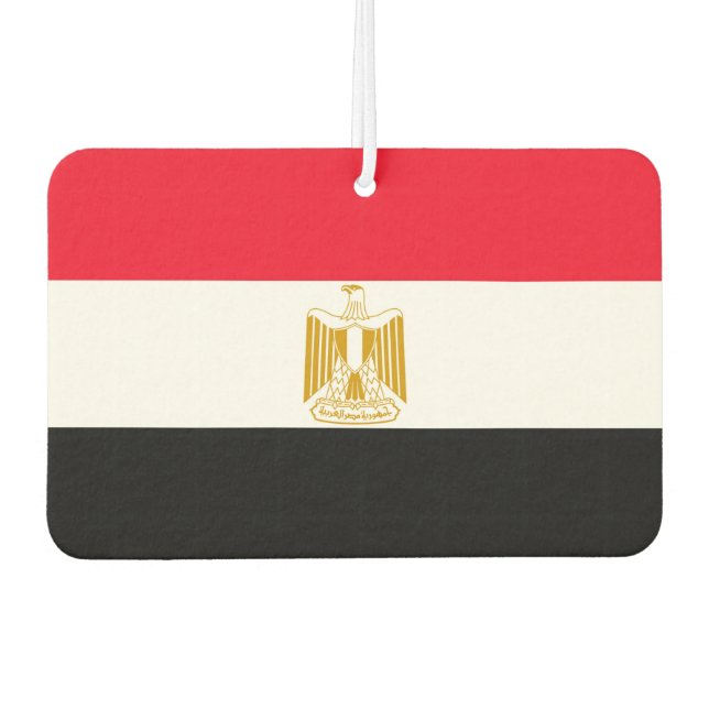 Désodorisant Pour Voiture Drapeau égyptien (Devant)