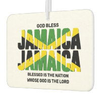 Drapeau élégant DIEU BLESS JAMAICA JAMAICA