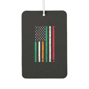 Désodorisant Pour Voiture Drapeau irlandais italien irlandais Italie ST PATR