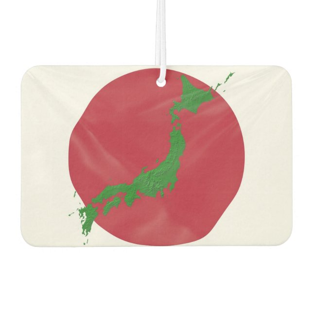 Désodorisant Pour Voiture Drapeau japonais (Devant)