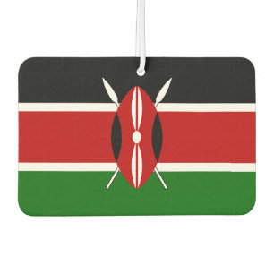 Désodorisant Pour Voiture Drapeau kényan