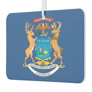 Désodorisant Pour Voiture Drapeau MICHIGAN -