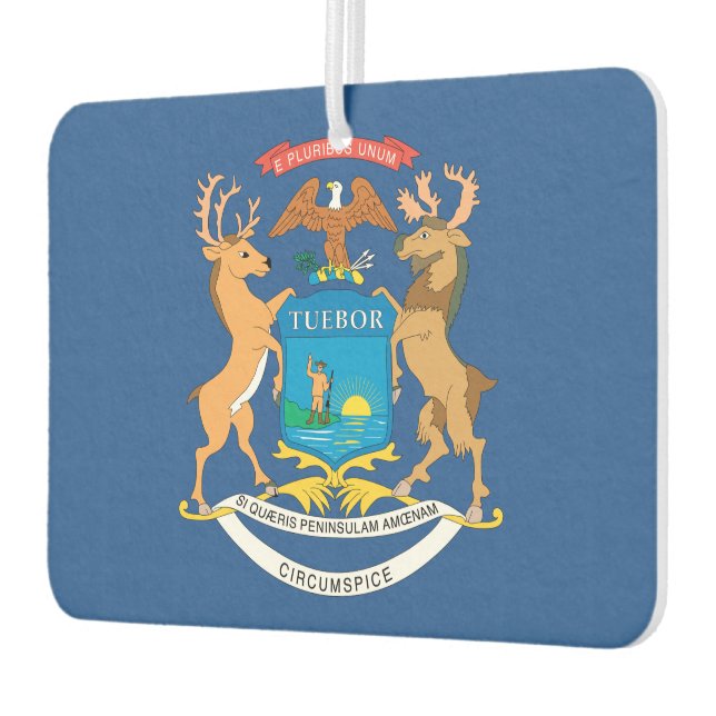 Désodorisant Pour Voiture Drapeau MICHIGAN - (Gauche)