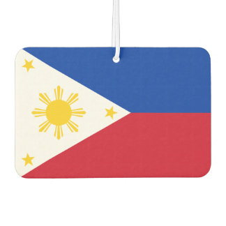 Désodorisant Pour Voiture Drapeau mondial des Philippines