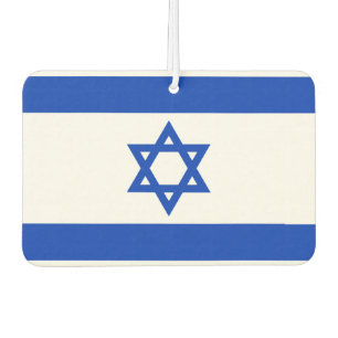 Désodorisant Pour Voiture Drapeau national du monde de l'Israël