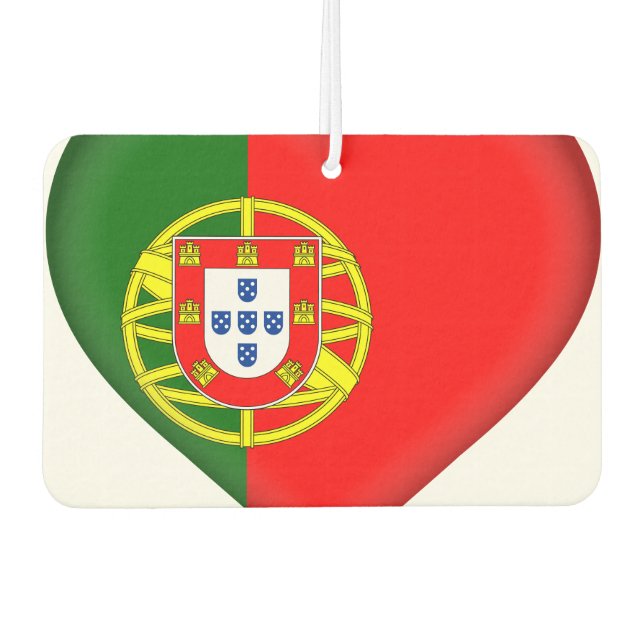 Désodorisant Pour Voiture Drapeau portugais (Devant)