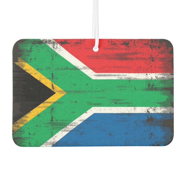Désodorisant Pour Voiture Drapeau sud-africain (Devant)