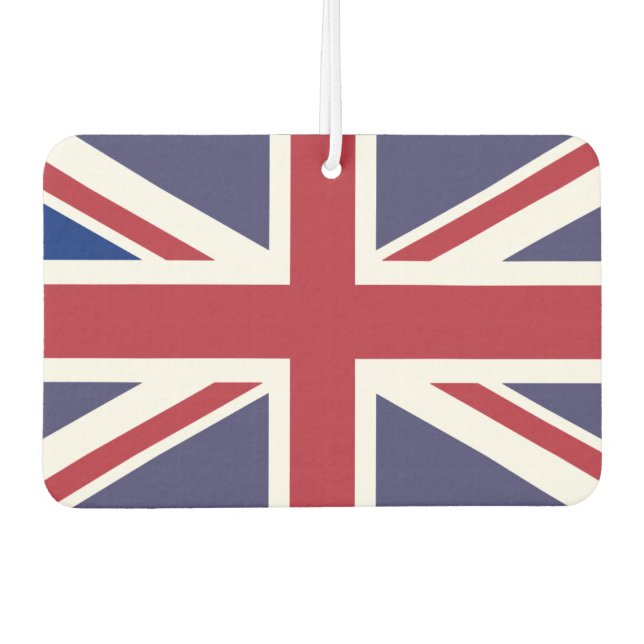 Désodorisant Pour Voiture Drapeau Union Jack du Royaume-Uni (Devant)