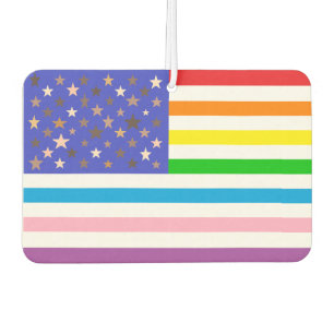 Désodorisant Pour Voiture Drapeau USA Beau