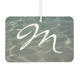 Désodorisant Pour Voiture Eau des Caraïbes Bleu Abstrait Nature