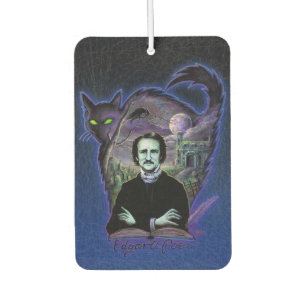 Désodorisant Pour Voiture Edgar Allan Poe gothique