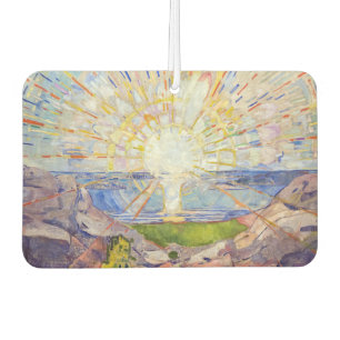 Désodorisant Pour Voiture Edvard Munch - Le Soleil 1911
