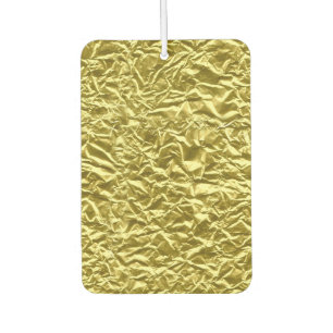 Désodorisant Pour Voiture Effet de feuille d'or personnalisé