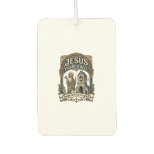 Désodorisant Pour Voiture Église Jésus Bell Église Jésus Bell Chrétien Fait