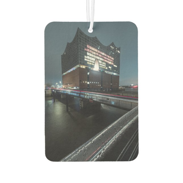 Désodorisant Pour Voiture Elbphilharmonie Hambourg (Dos)