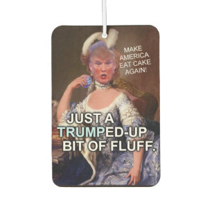 Désodorisant Pour Voiture Élection anti-Donald Trump Marie Antoinette 2016