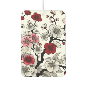 Désodorisant Pour Voiture Élégance de la fleur de Crimson - Flore d'inspirat