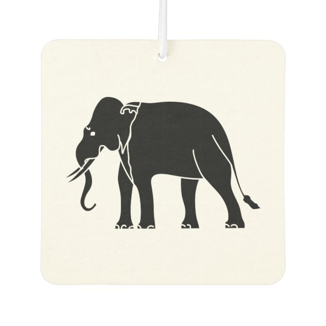 Désodorisant Pour Voiture Éléphant de Siamese (Devant)