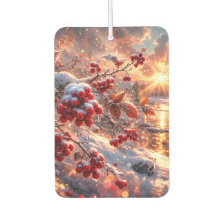 Désodorisant Pour Voiture Embers of Winter Red Berries Snow