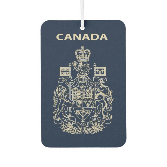 Désodorisant Pour Voiture emblème national du Canada (Devant)