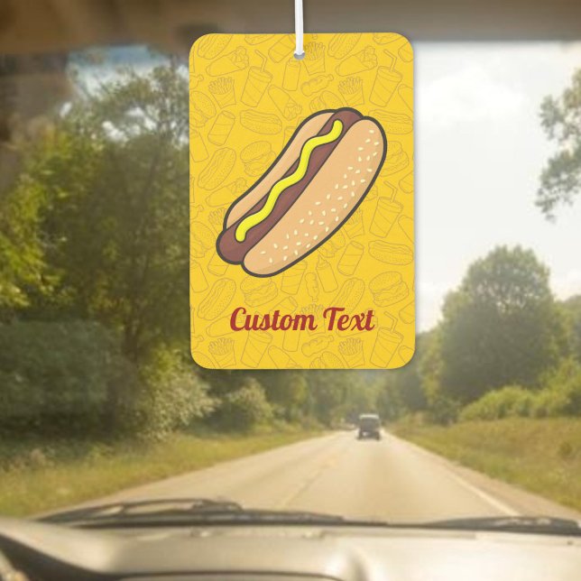 Désodorisant pour voiture en forme de hotdog (Créateur téléchargé)